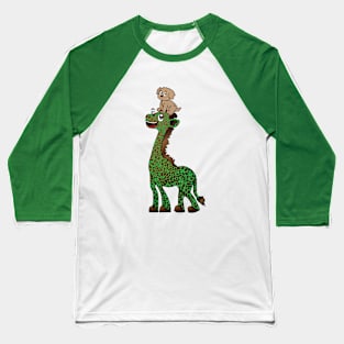 Am Doge Giraffe Baseball T-Shirt